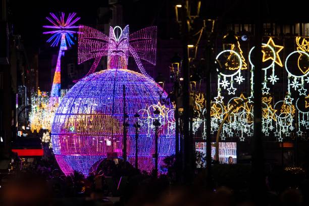 De compras y luces